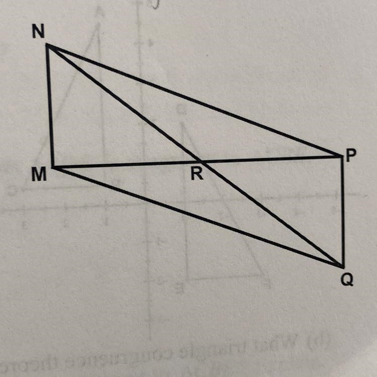 Given MN is perpendicular to MP, PQ is perpendicular to MP, and NR is congruent to-example-1