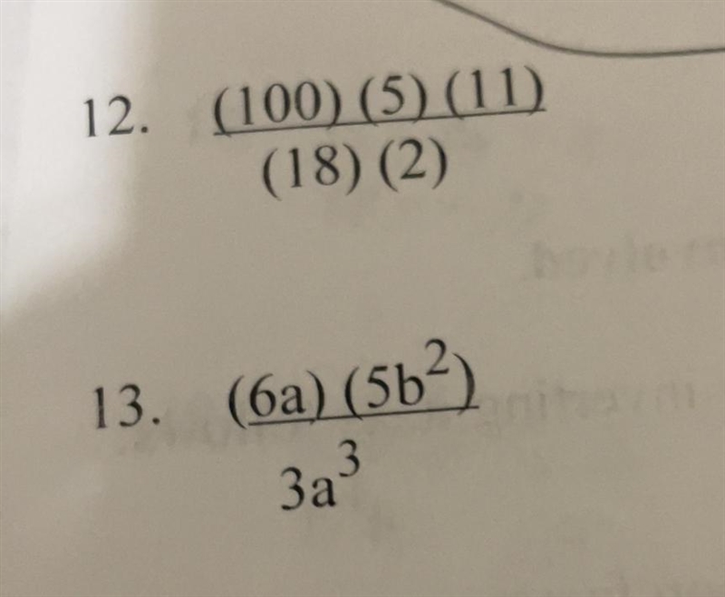 Simply the expression ( show work if possible)-example-1