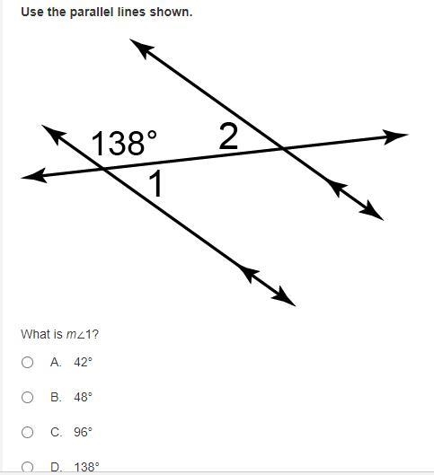 What is m∠1? (made me add more word for sum dum reason)-example-1