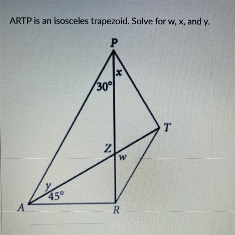 HELPPPPPP Solve for w x and y-example-1