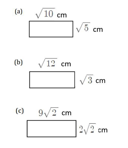 Find the area of each of these rectangles-example-1