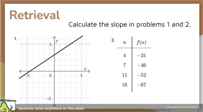 Calculate problems one and two.-example-1