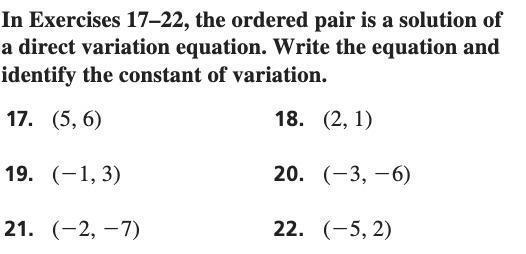 I need help with 18 and 22. With a full explanation please.-example-1