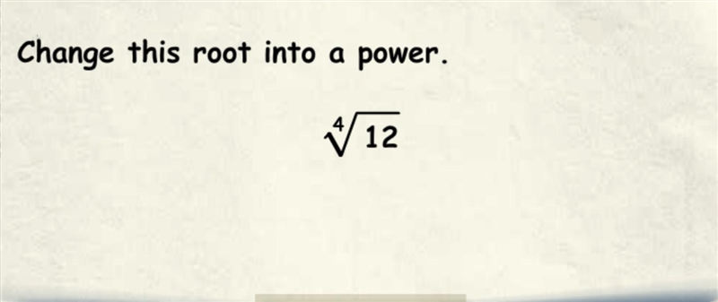 Change this root into a power-example-1