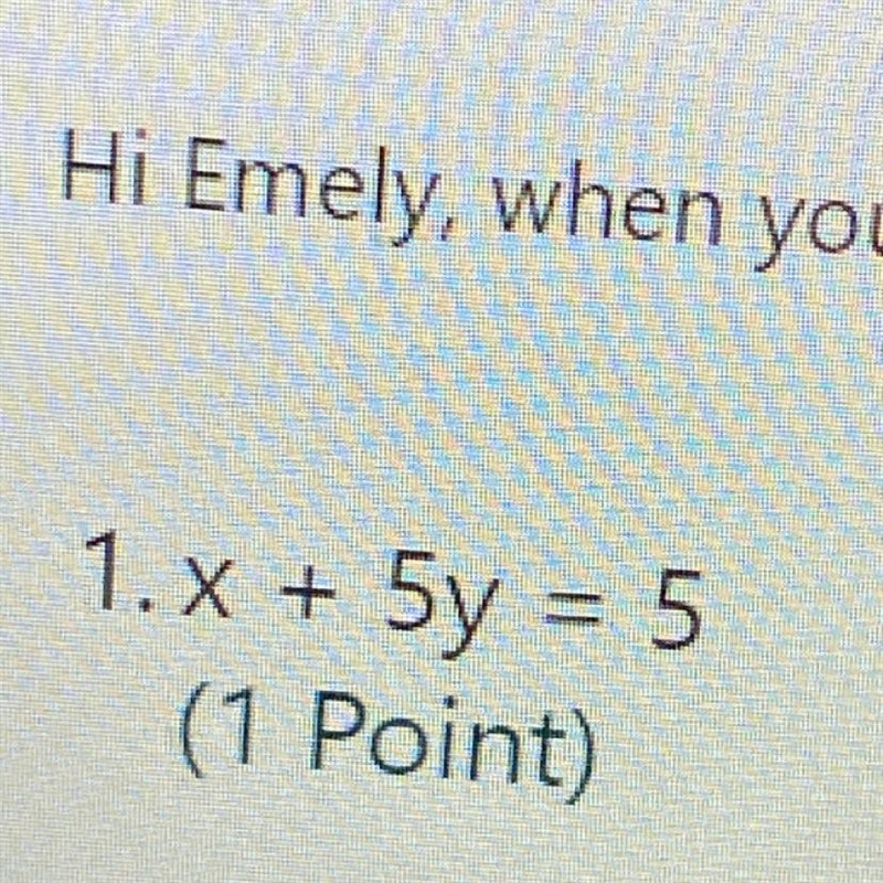 Convert form the giving stand and Form of a linear equation to the slope-intercept-example-1