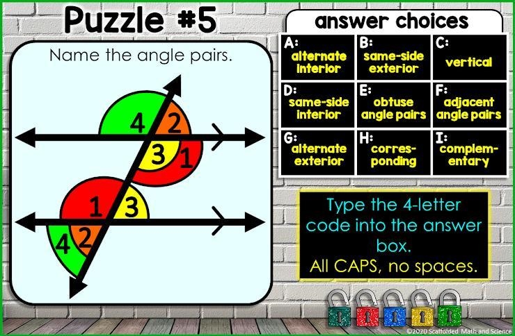 Can you name the angle pairs and type the correct code? Please remember to type in-example-1