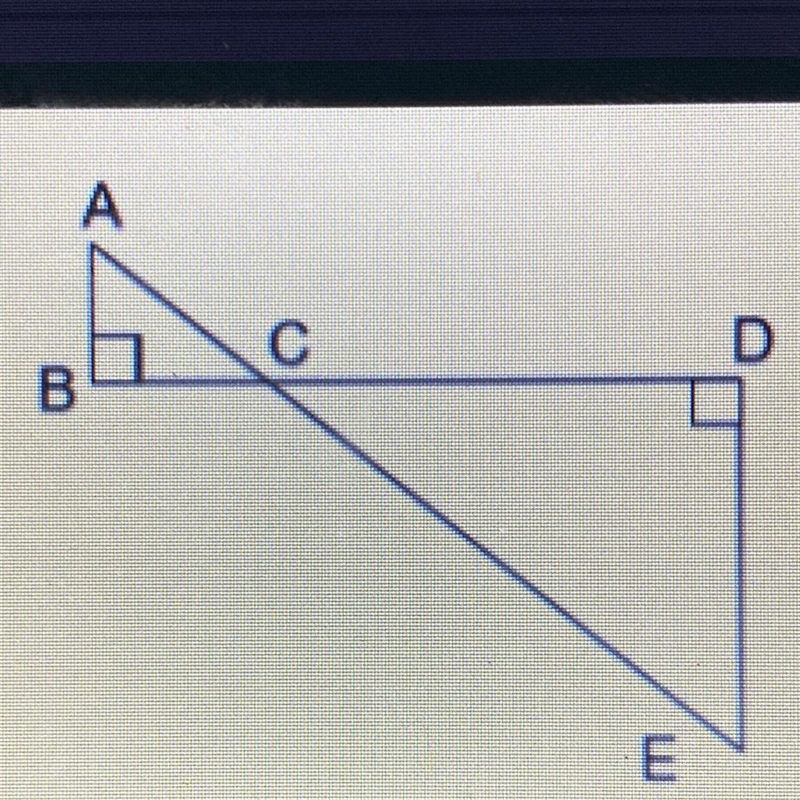 Give the appropriate theorem or postulate that can be used to prove the triangles-example-1