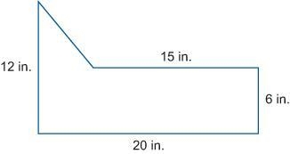 What is the area of the figure below-example-1