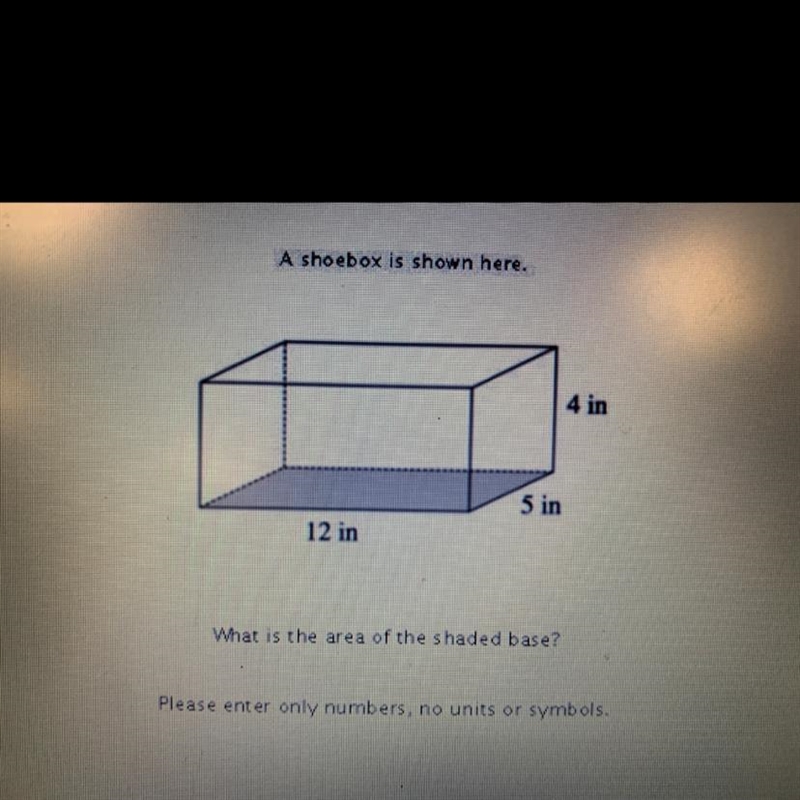 What is the area of the shaded base?-example-1