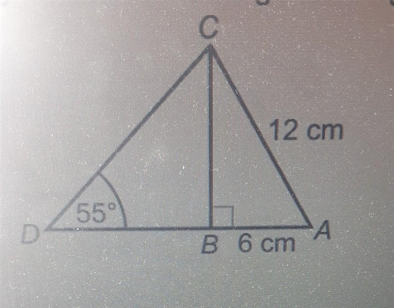 AB= 6 cm, AC = 12 cm Calculate the length of CD. Give your answer to 3 significant-example-1