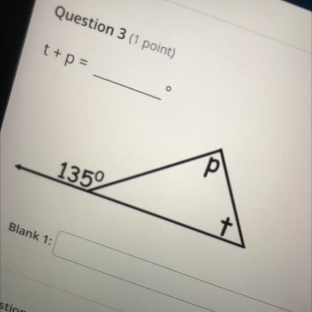 T+p= 1350 Blank 1: Р t PLEASE HURRY-example-1