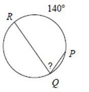 Find m < RQP A) 70° B) 55° C) 80° D) 90°-example-1