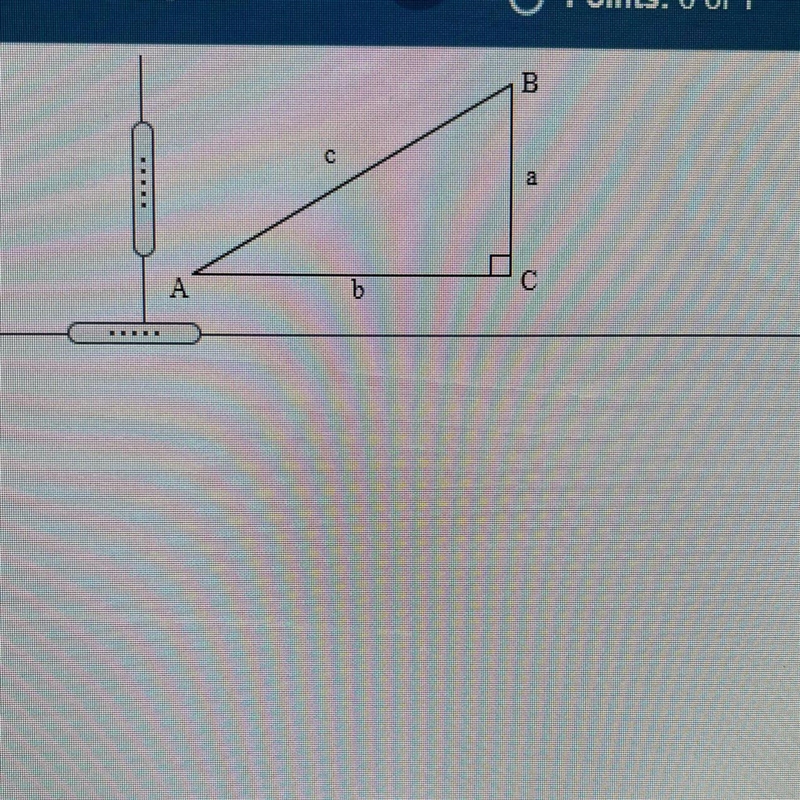 Solve right triangle ABC for all missing parts. Express angles in decimal degrees-example-1