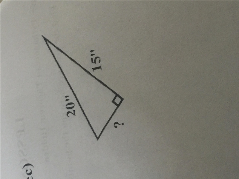 What is the missing length?-example-1