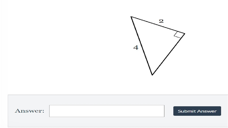 Find the length of the third side. If necessary, round to the nearest tenth Pythagorean-example-1