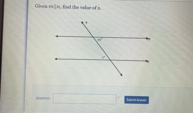 Given m/n find the value of x-example-1