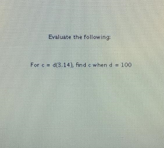 Evaluate the following?? Easy points-example-1