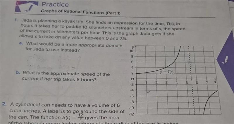 Can you please help me with #1 a and b.-example-1