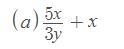 Given that x = 6 and y = -4, evaluate the following expression.-example-1