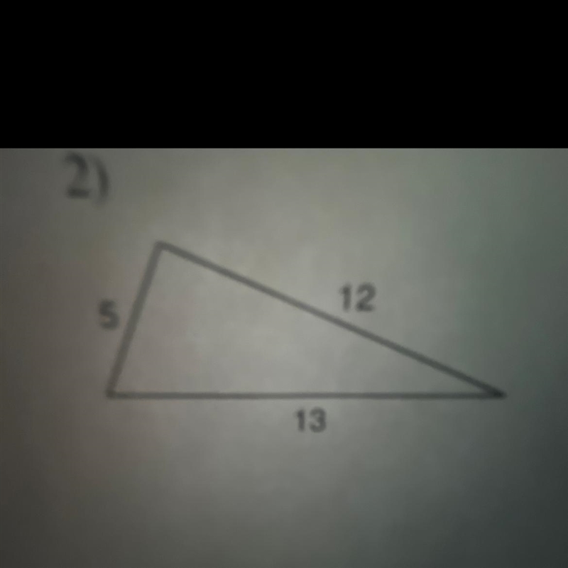 Do the following lengths form a right triangle? (Also how to tell that they do form-example-1