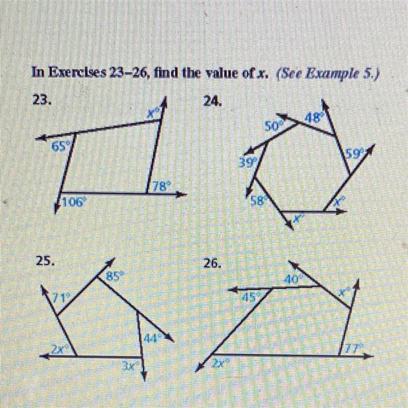 PLEASE HELP !! #24 & #26-example-1