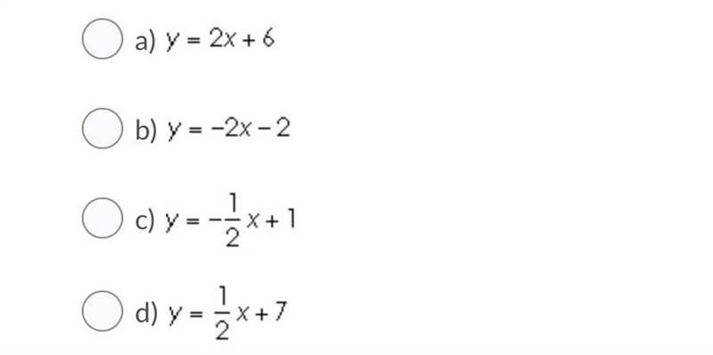 What is the equation of the line that passes through the point (-2,2) and the point-example-1