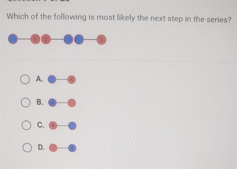 Which of the following is most likely the next step in the series? 06 O A. OB. ОС-example-1