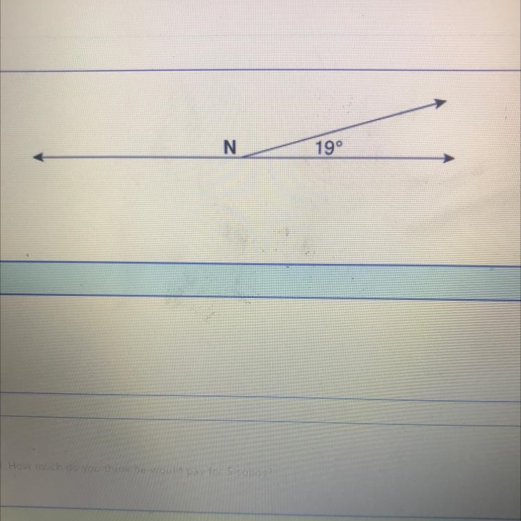 N 190 What is the measurement of N?-example-1