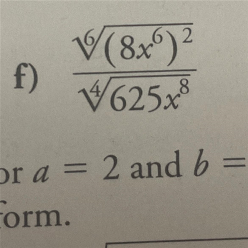 Simplify the answer should be 2/5 i just don’t understand how to get it-example-1