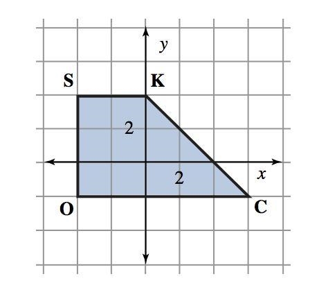 Find the area of the trapezoid-example-1