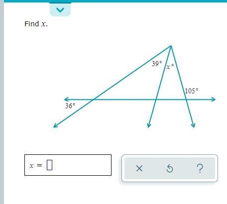 Find x. image is below-example-1