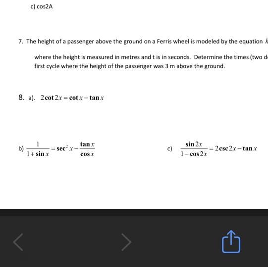 Can someone help me prove 8 a,b, and c-example-1