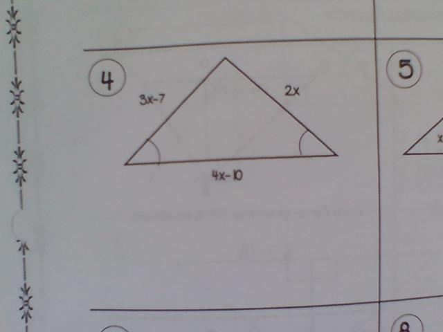 In this case, I need to find the value of x. Whatever x is I need to substitute it-example-1