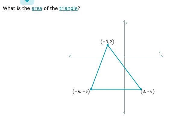 What is the area of the triangle-example-1