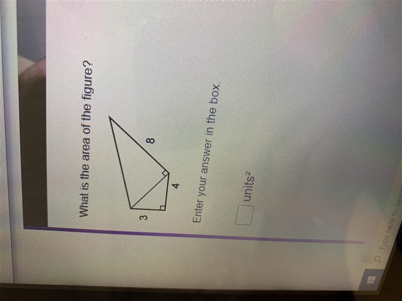 What is the area of the figure? Enter your answer in the box.-example-1