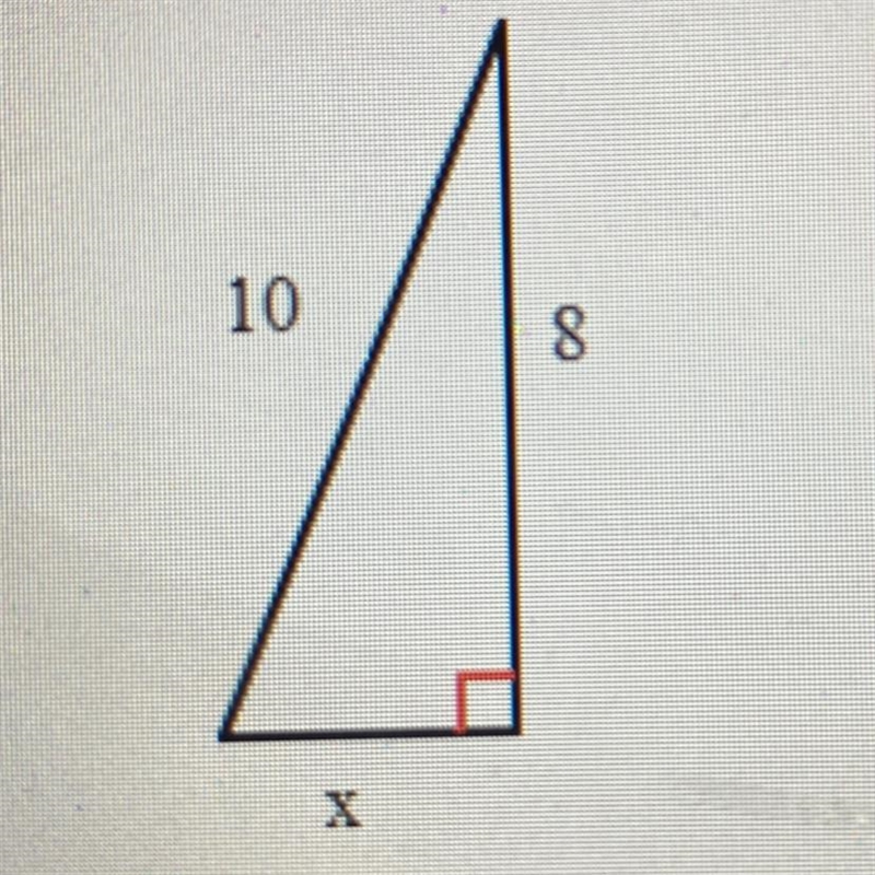 Which of the following correctly uses the Pythagorean Theorem to find the missing-example-1