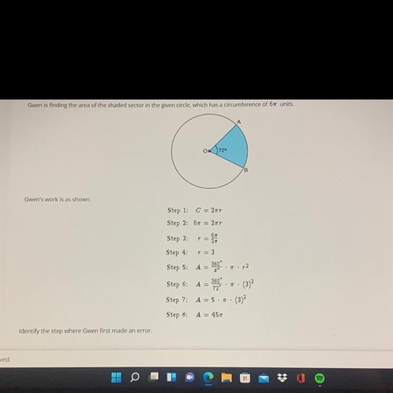 Can someone help me with this geometry question?/ A. Step 5/ B. Step 3/ C. Step 7/ D-example-1