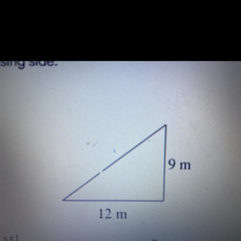 2. Solve for the missing side It is required to show the work when you got the answer-example-1