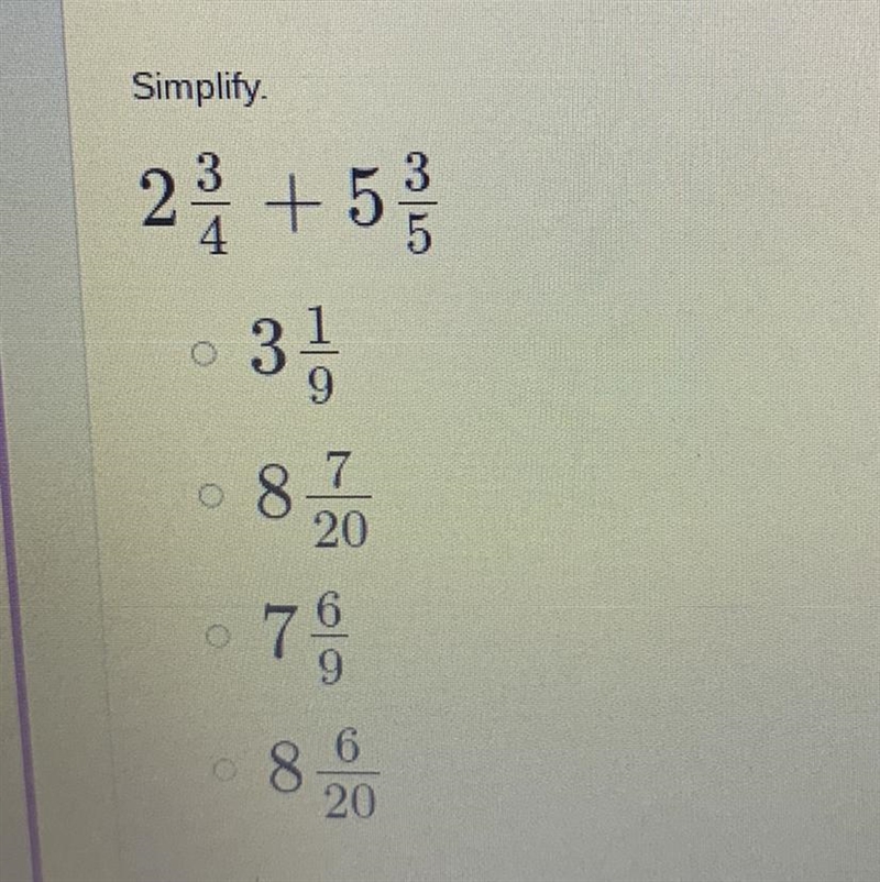 Simplify the fraction-example-1