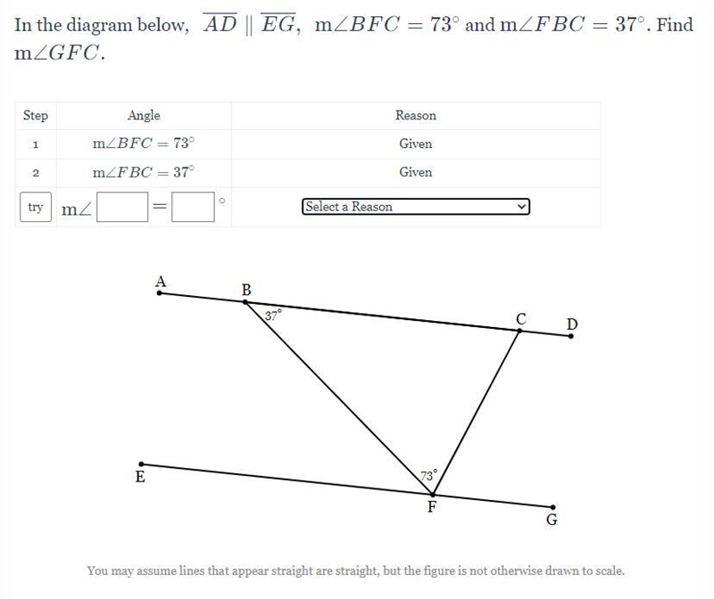 Finding Angles with Justification-example-1