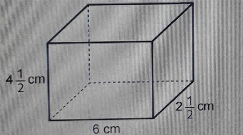 What is the volume of the prism? enter your answer in the box as a mixed number in-example-1