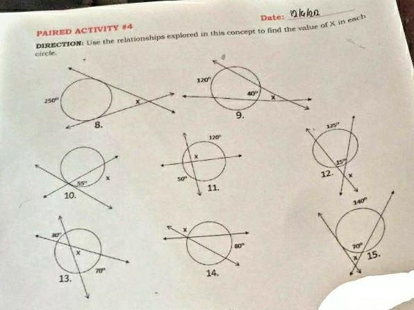 Hello help me please 8. 250° 9. 120° and 40° 10. 55° 11. 120° and 50° 12. 125° and-example-1