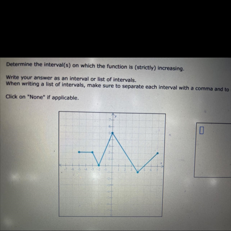 Need helping finding the intervals.-example-1