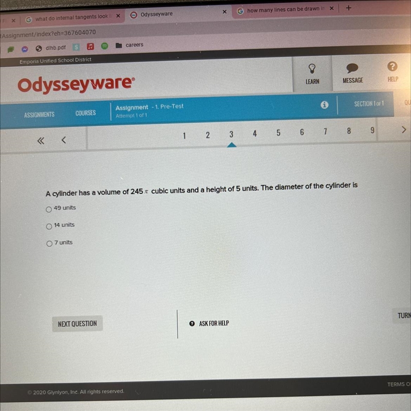 What is the diameter of the cylinder-example-1