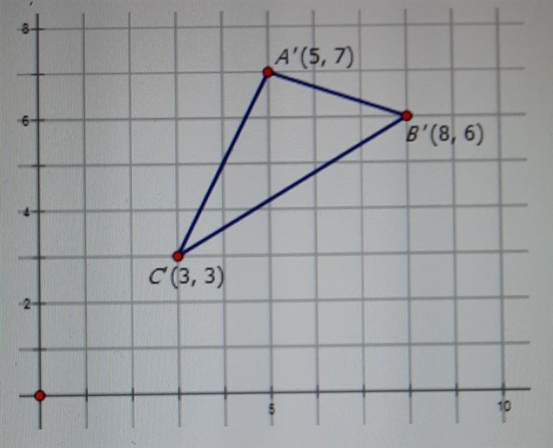 Use the distance formula to find the perimeter of the triangle below. Round you answer-example-1