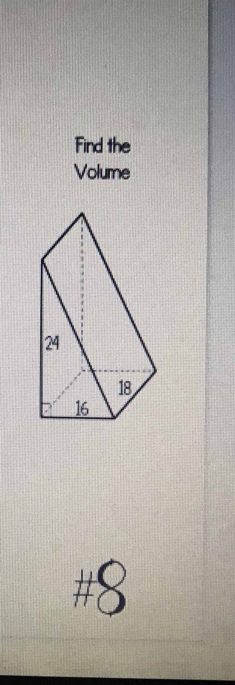 Please find the volume worth 30 points.-example-1