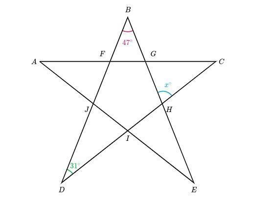 what is this answer if the top one is 46 degrees and bottom is 33 degrees, still need-example-1