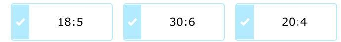 Select all ratios equivalent to 5:1-example-1