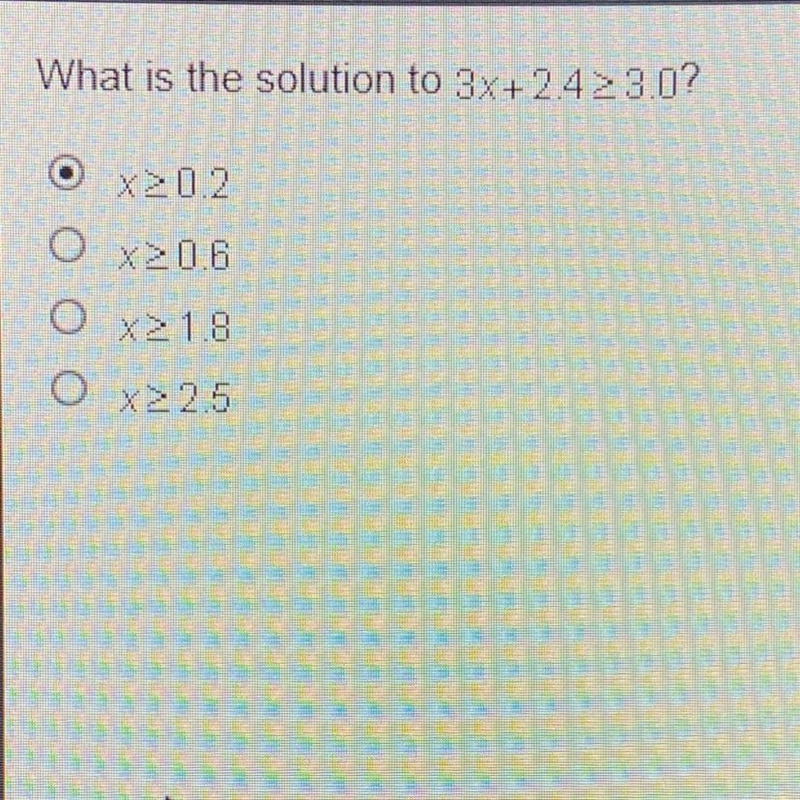 What is the solution to 3x+2423.0?-example-1