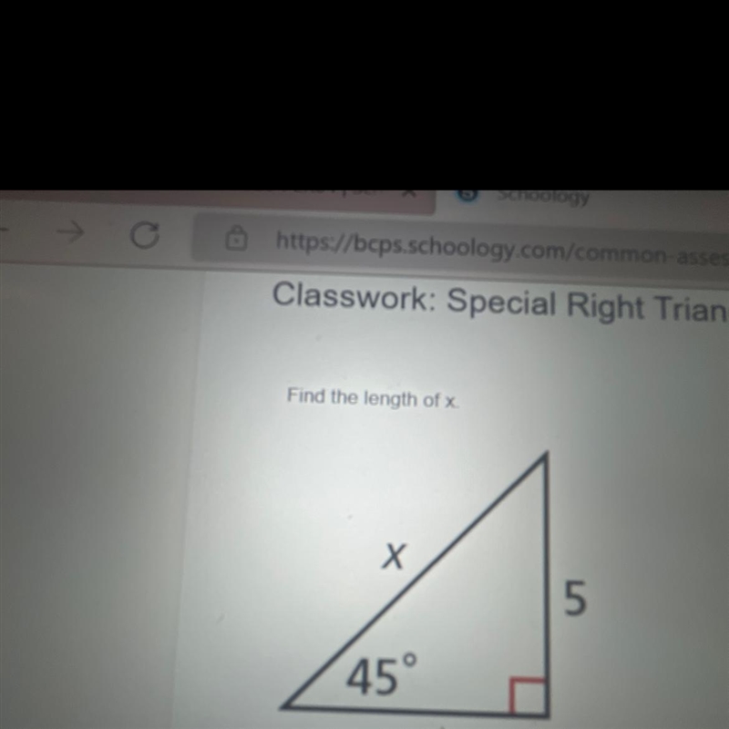 Find the length of x please-example-1